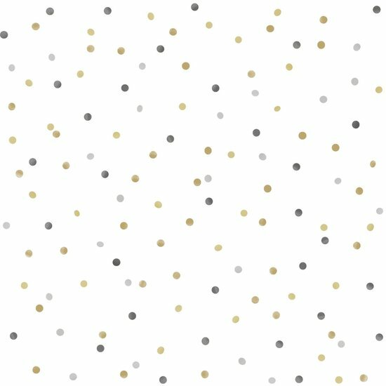 Esta Let&#039;s Play 139050 - Zwart - Grijs - Goud Behang