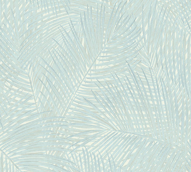 AS Creation Sumatra 37371-4 | 373714 - Blauw / Groen Behang