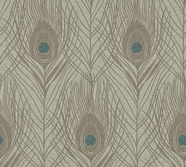 AS Creation Absolutely Chic 36971-6 | 369716 - Bruin / Grijs Behang