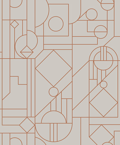 HookedOnWalls Tinted Tiles 29012 Behang