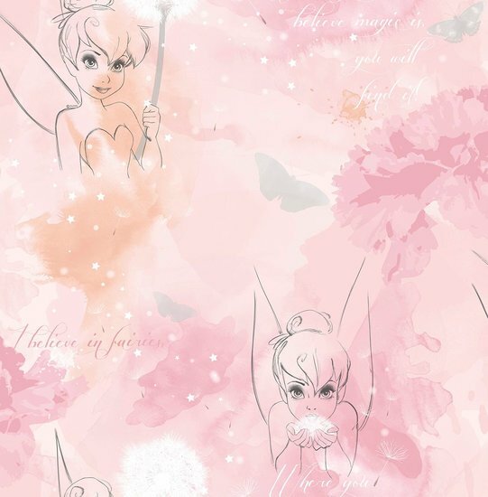 Noordwand Kids@Home 6 | 106454 tinkerbel disney Behang