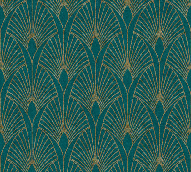 AS Creation New Walls 37427-5 | 374275 - Blauw / Goud Behang