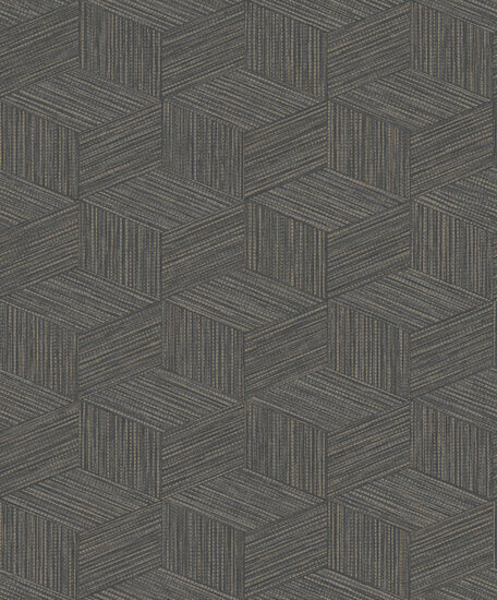 Dutch First Class Bakau Charcoal 65642 Behang