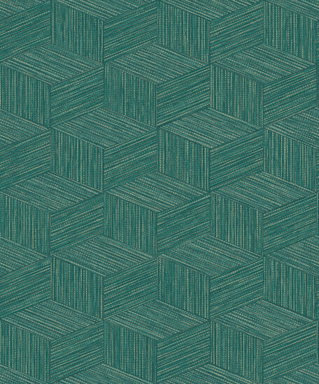 Dutch First Class Bakau Teal 65644 Behang