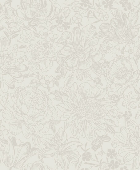 Dutch First Class Bakau Cream 65702 Behang