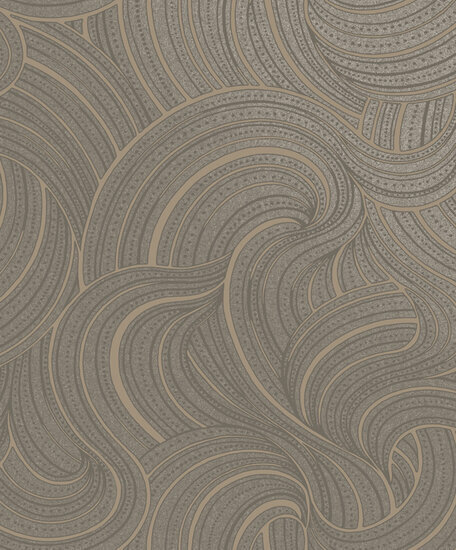 Dutch First Class Bakau Rose/rose gold 65722 Behang