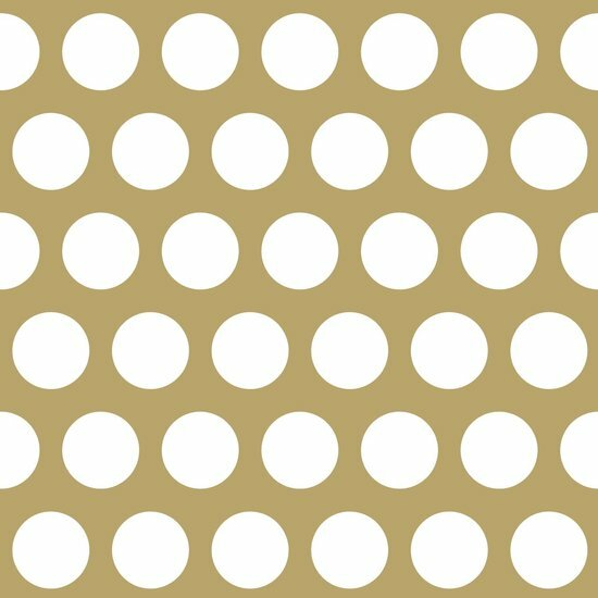 Esta Home Black &amp; White 139116 - Goud Behang