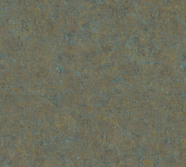 AS Creation History of Art 37656-1 - 376561 - Bruin / Groen Behang