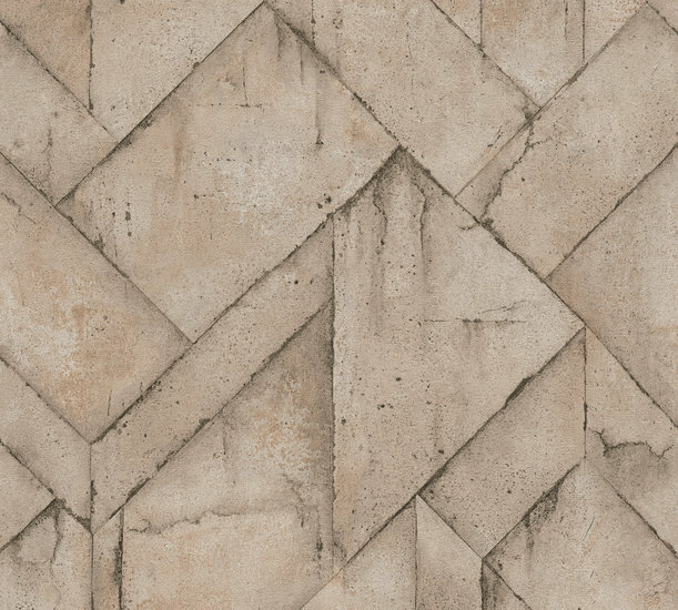AS Creation Industrial 37741-6 - 377416 - Beige / Bruin Behang