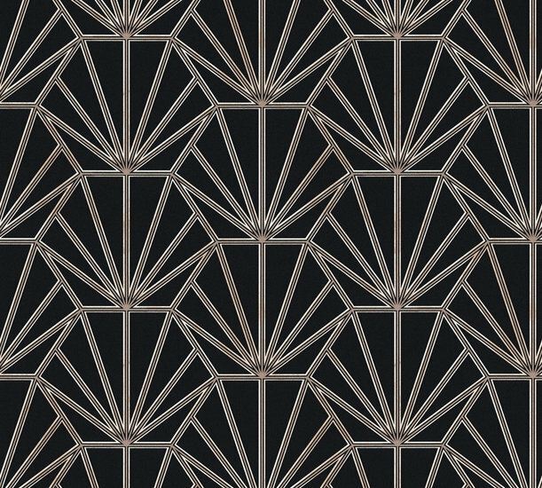 AS Creation Daniel Hechter 6 | 37528-1 - 375281 - Zwart / Brons Behang