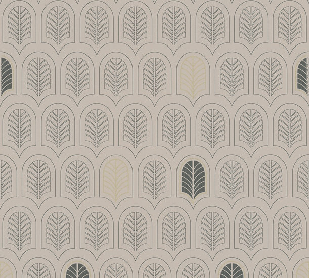 AS Creation New Life 37683-2 - 376832 - Grijs / Antraciet Behang