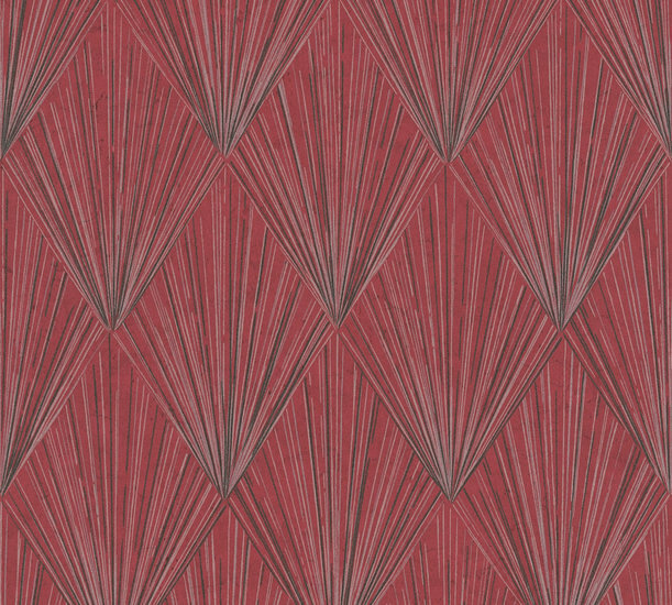 AS Creation Metropolitan Stories II Ava / New York 37864-2 - 378642 - Rood / Grijs Behang