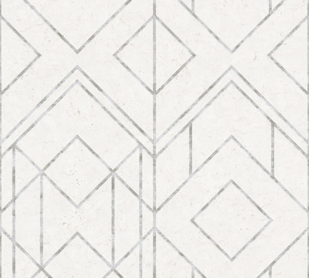 AS Creation Metropolitan Stories II Ava / New York 37869-1 - 378691 - Wit / Grijs Behang