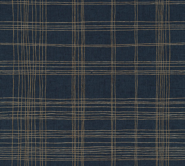 AS Creation Metropolitan Stories II Ava / New York 37919-4 - 379194 - Blauw / Goud Behang