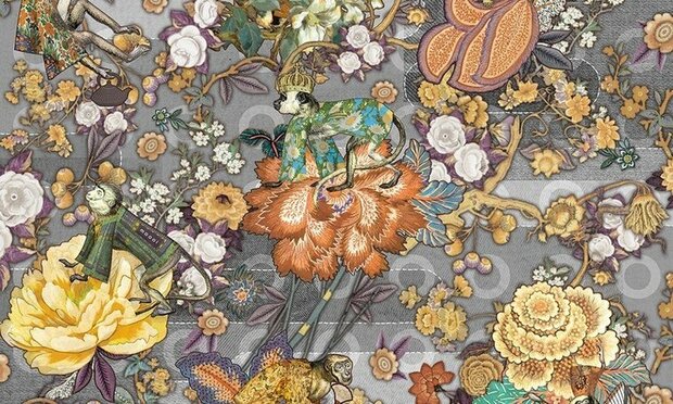 Arte Tokyo Blue MO3011 Behang