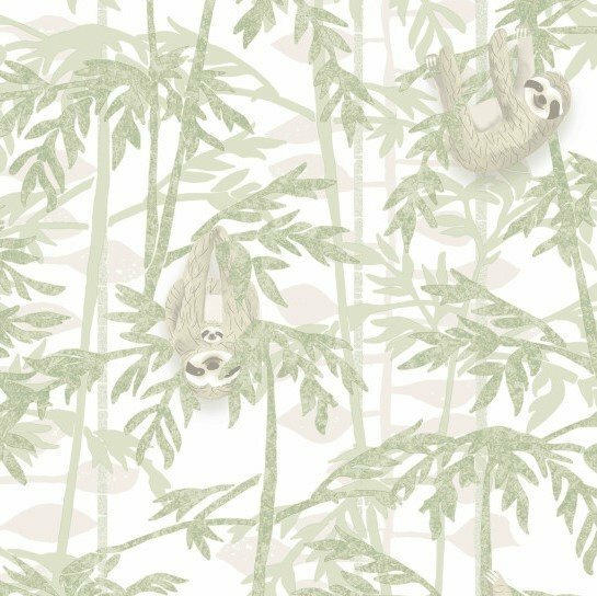 BN Wallcoverings Doodleedoo 220712 - Groen Behang