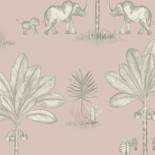 BN Wallcoverings Doodleedoo 220750 - Roze Behang