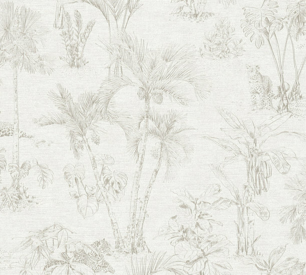 AS Creation Cuba 38021-1 - 380211 - Beige / Grijs Behang