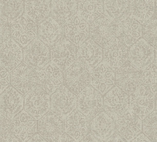 AS Creation Cuba 38022-2 - 380222 - Beige / Grijs Behang