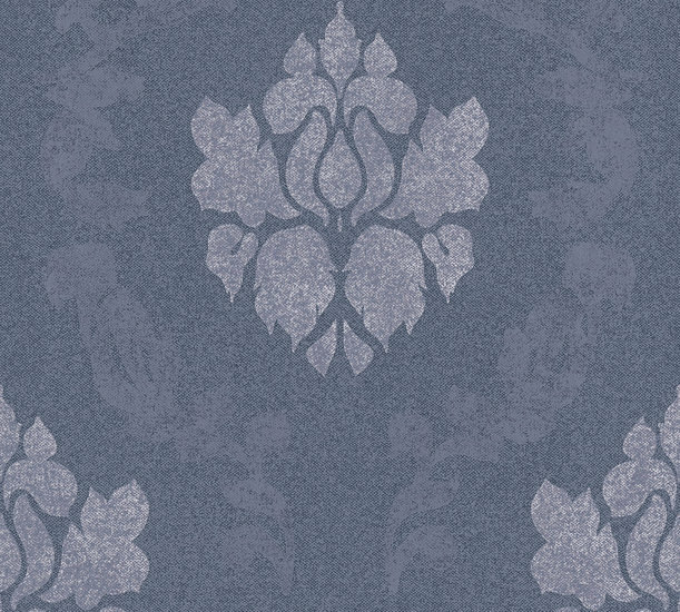 AS Creation New Elegance 37552-2 - 375522 - Blauw / Grijs Behang