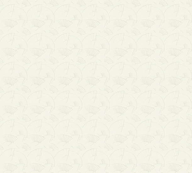 AS Creation Karl Lagerfeld Fan 37847-5 - 378475 - Wit / Metallic Behang