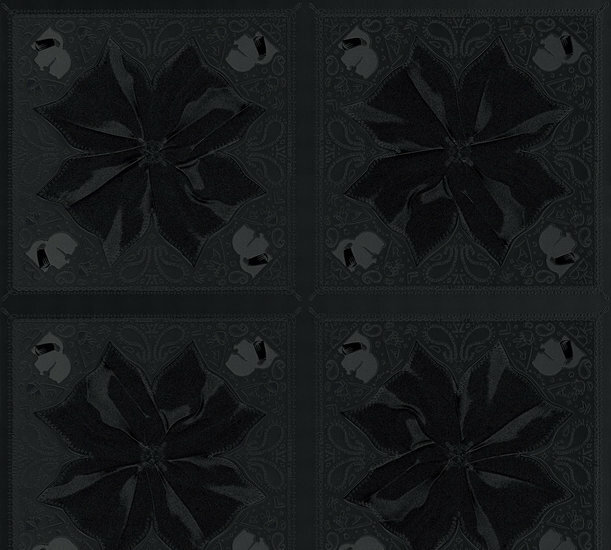 AS Creation Karl Lagerfeld Kaleidoscope 37845-3 / 378453 - Zwart Behang