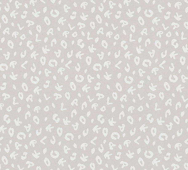 AS Creation Karl Lagerfeld Leopard 37856-3 - 378563 - Grijs / Metallic Behang
