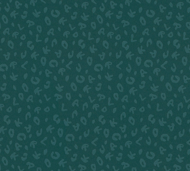 AS Creation Karl Lagerfeld Leopard 37856-7 - 378567 - Groen / Metallic Behang