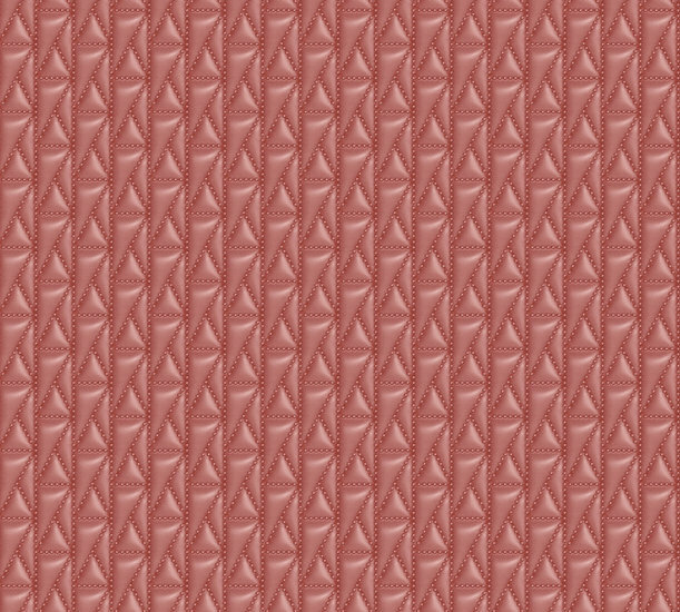 AS Creation Karl Lagerfeld Kuilted 37844-2 / 378442 - Rood Behang