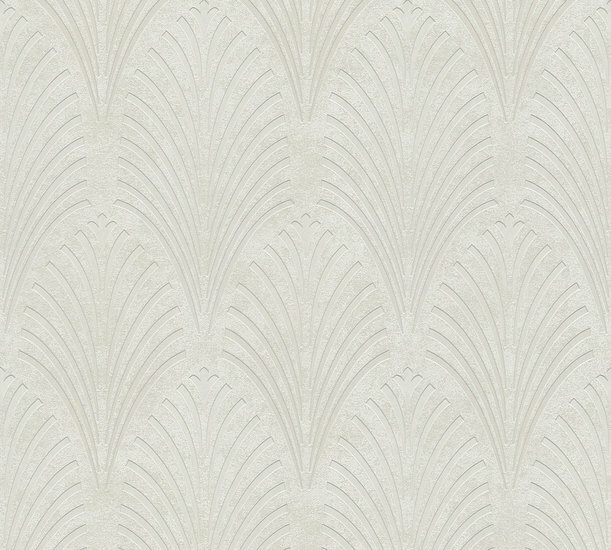 AS Creation Pop Style 37482-1 - 374821 - Creme / Grijs Behang