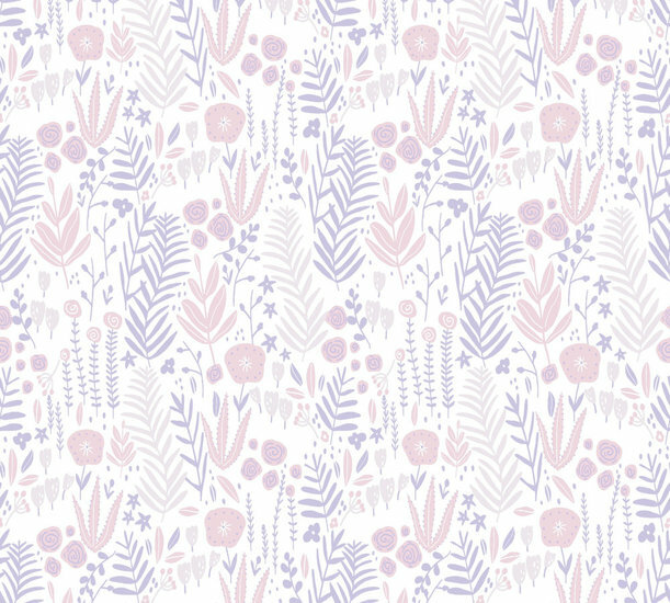 AS Creation Little Love 38118-1 - 381181 - Paars / Roze Behang