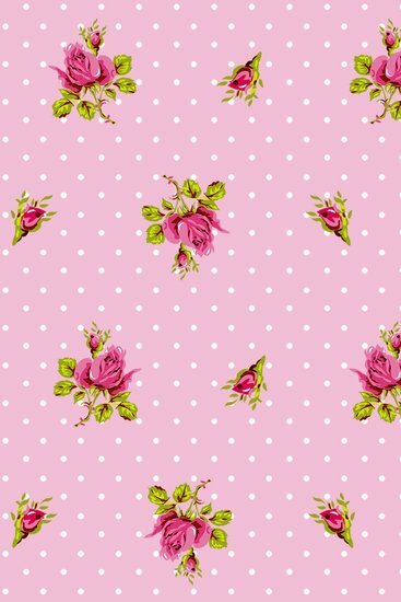 PiP Behang Eijffinger Roses and Dots Roze 386022 Behang