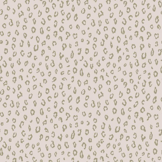 Esta Home Forest Friends Roze + Goud 139273 - Roze Behang