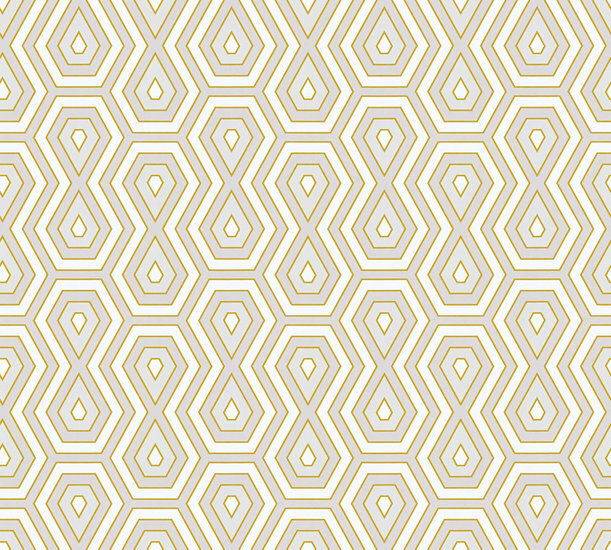 AS Creation AP Jungle Chic 37707-1 - 377071 Goud / Wit Behang