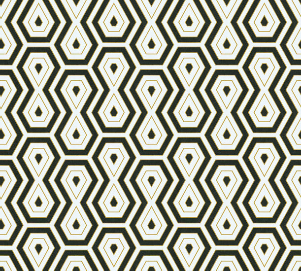 AS Creation AP Jungle Chic 37707-5 - 377075 Goud / Wit / Zwart Behang