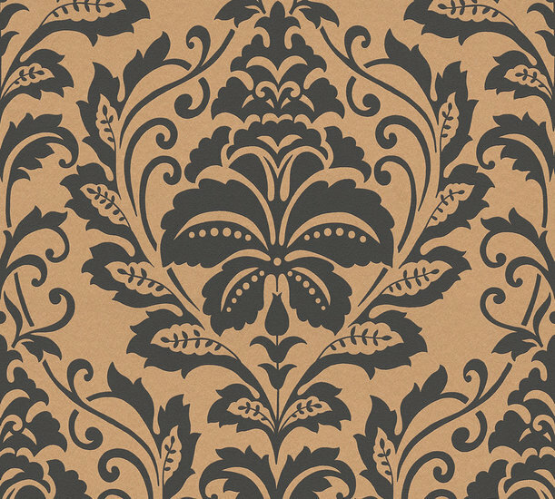 AS Creation Attractive 36910-4 - 369104 Goud / Zwart Behang