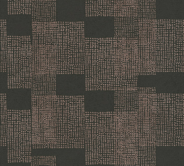 AS Creation Desert Lodge 38525-2 - 385252 bronze Geometrisch / Brons / Zwart Behang