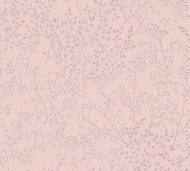 AS Creation Trendwall 2 - 38100-2 - 381002 Roze / Glanzend Behang