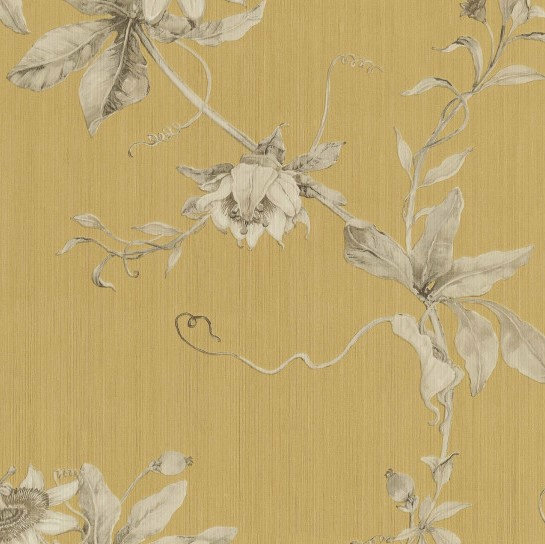 BN Wallcoverings Preloved 220903 Geel/oker Behang