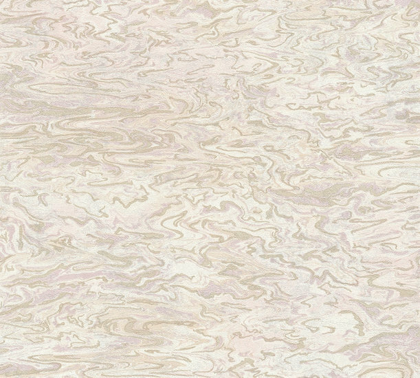 AS Creation My Home My Spa 38358-3 - 383583 Creme / Paars Behang