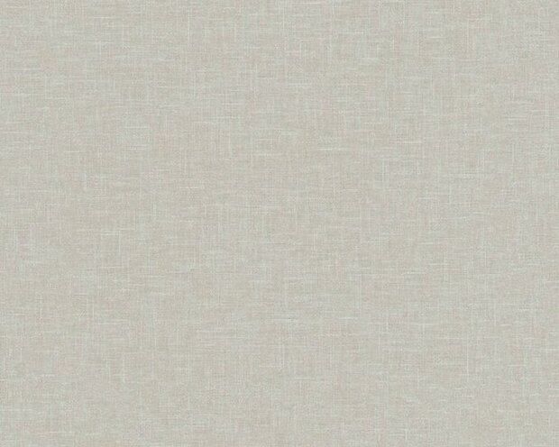 AS Creation Linen Style 36634-6 zacht grijs linnen weefsel Behang