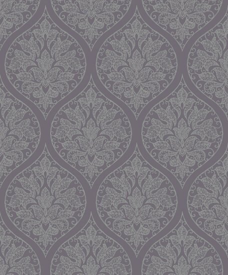 Noordwand Emporium 7008 Paars - Metallic Behang