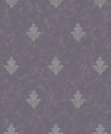 Noordwand Emporium 7018 Paars - Metallic Behang