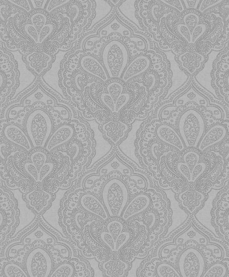 Noordwand Emporium DWP0247-03 Metallic - Grijs Behang