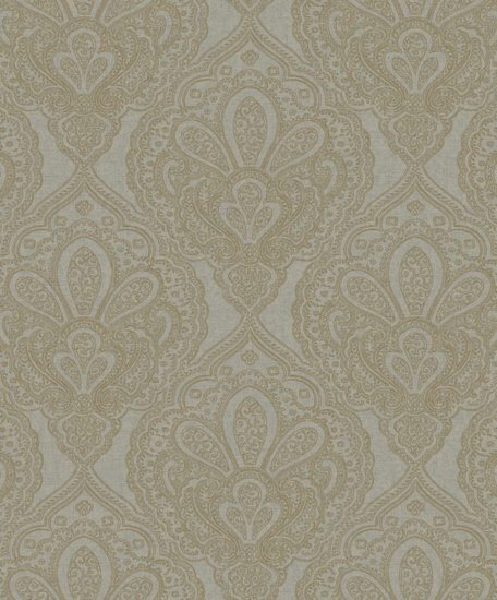 Noordwand Emporium DWP0247-06 Grijs - Metallic Behang