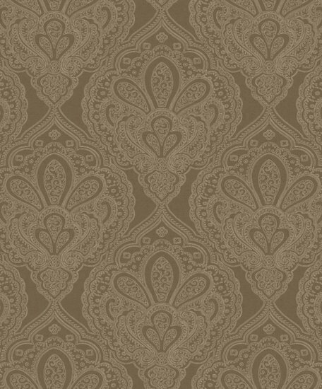 Noordwand Emporium DWP0247-07 Bruin - Metallic Behang