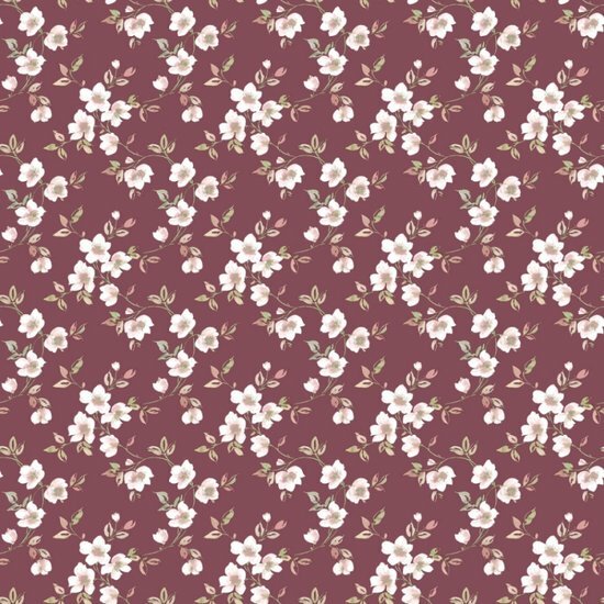 Noordwand Secret Garden G78482 Rood Behang