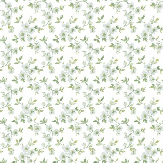 Noordwand Secret Garden G78483 Blauw - Groen Behang