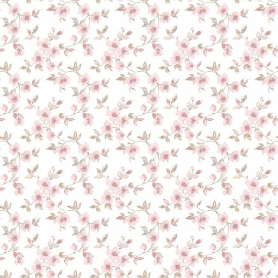 Noordwand Secret Garden G78484 Roze Behang