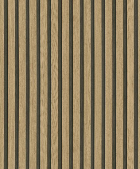 Noordwand Assorti 2024 33960 - Houten Panelen Bruin Behang